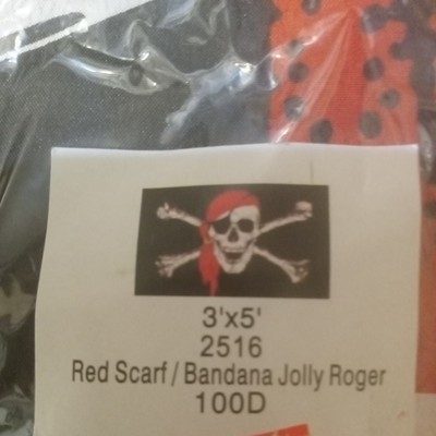 Dead Men's Chest Pirate Flag 3x5 Ft Jolly Roger, Sabers, Swords