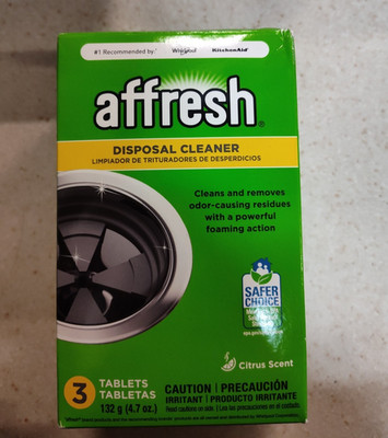 affresh W10509526 Garbage Disposal Cleaner - 3 Tablets