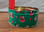 Vintage Christmas tin 6-inch diameter — photo 3