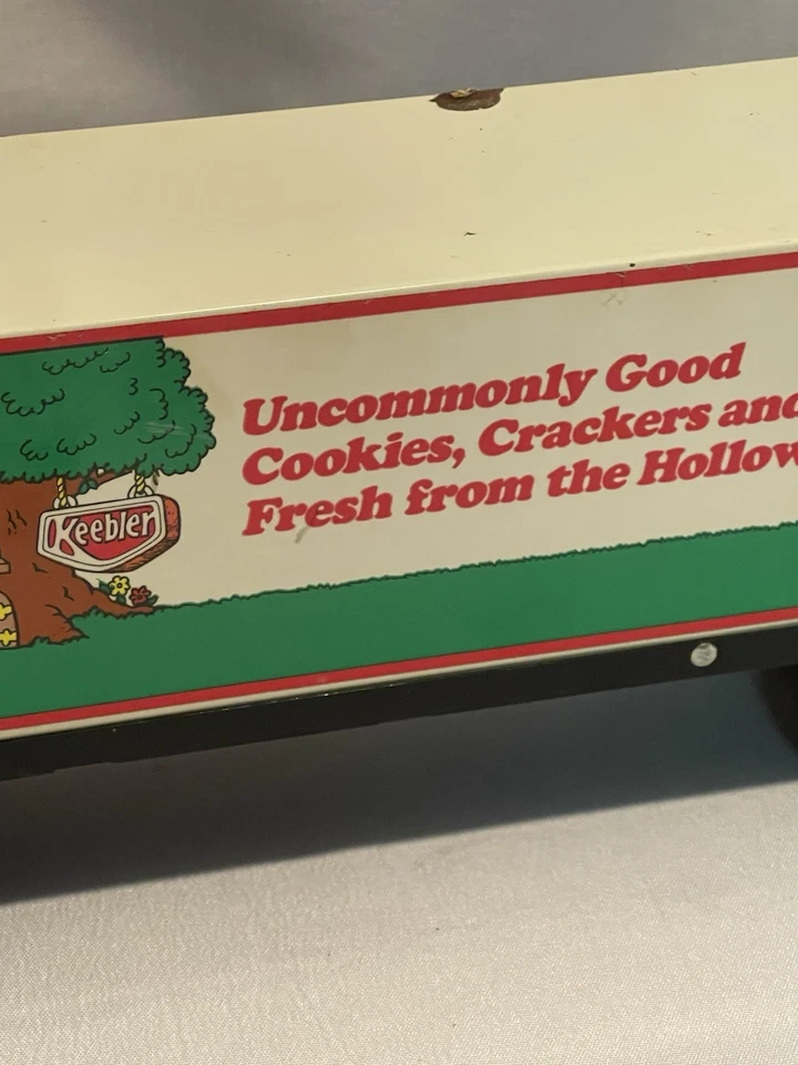 Vintage Keebler ELF Semi Truck Nylint Pressed Steel GMC 18 Wheeler 21 Inch 1986 - Image 4 of 4