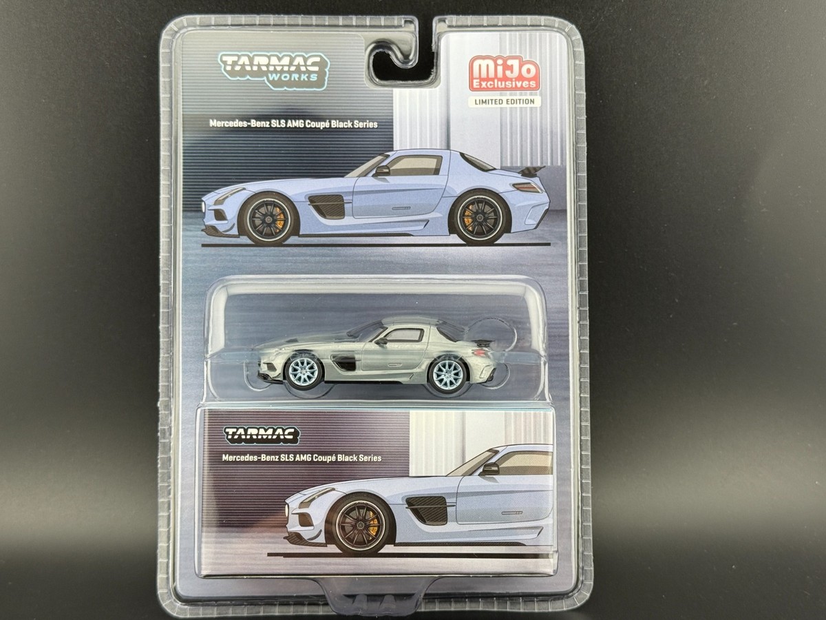Tarmac Works Mercedes-Benz SLS AMG Coupe Black Series Matte Blue 1