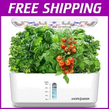 Hydroponic Indoor Garden System - LED Grow Light Included