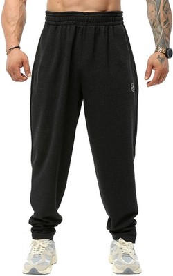 BGSM Men Track Pants Sweatpants Trackpants Gym Bodybuilding Fittness 1379-PNT