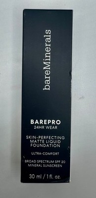 bareMinerals BAREPRO Skin-Perfecting MATTE Liquid Foundation 1oz - Choose Shade