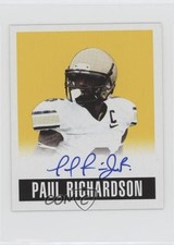 2014 Leaf Originals Yellow Alternate 3/85 Paul Richardson #A-PR1 Auto 0jd0