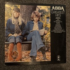 ABBA Greatest Hits 1976 Epic Pop Music Vinyl LP Record, 12" Gatefold Edition UK