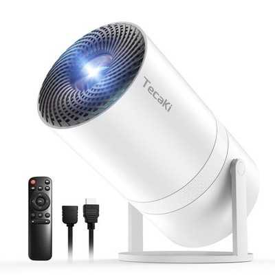 Mini Portable Projector with WiFi and Bluetooth,Support Movie Projector 1080P...