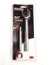 RIDGID Plumbers 2 in 1 Wrench One Stop Coupling Compact Adjustable Plumbing NEW