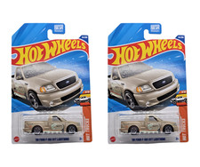 2025 Hot Wheels '99 Ford F-150 SVT Lightning #94 Light Gold - Set of 2