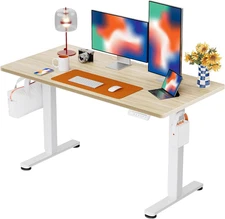 Ergear Height Adjustable Electric Standing Desk, 48 X 24 Inches Sit Stand up Des