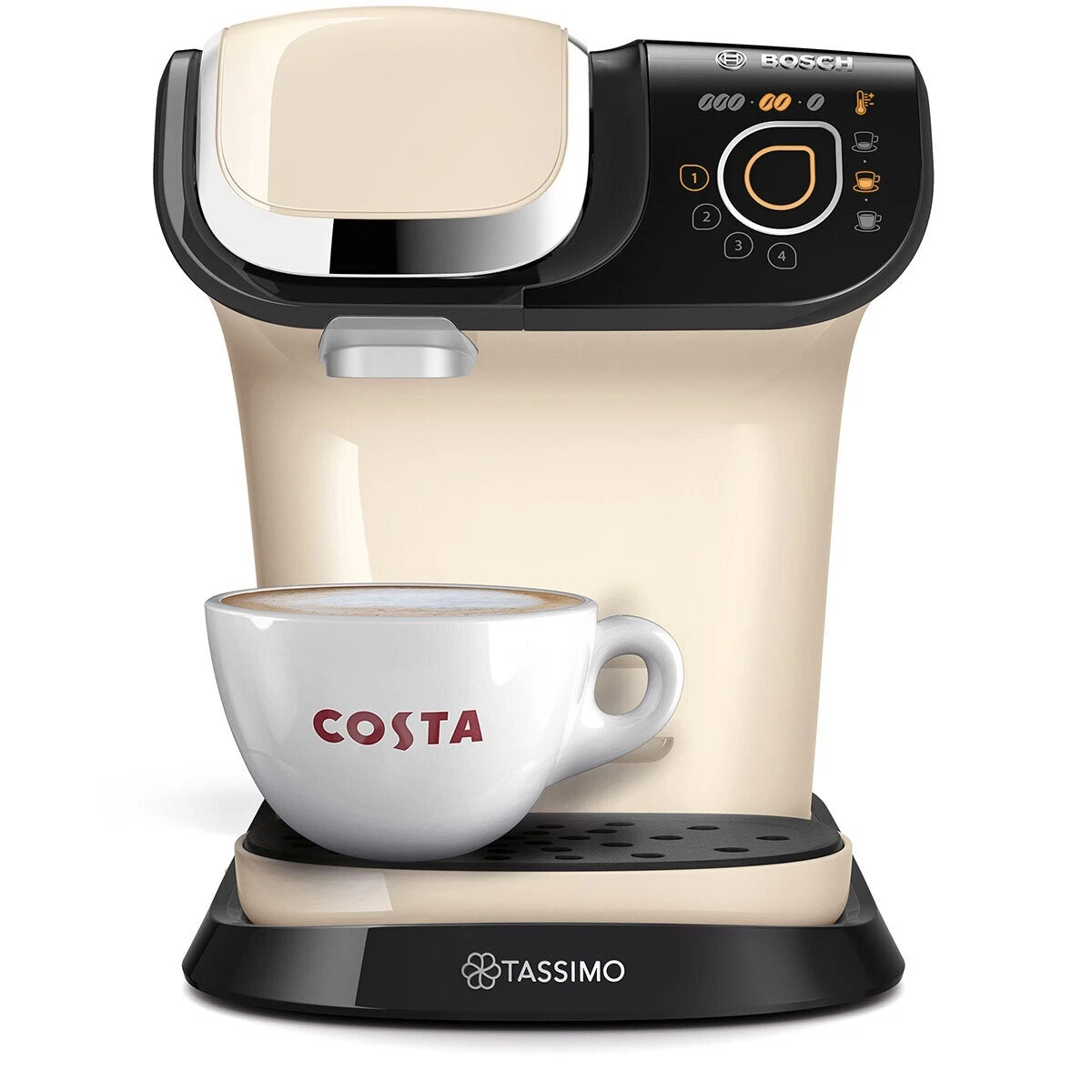 Bosch Tassimo My Way 2 Capsule Coffee Machine in Cream TAS6507GB