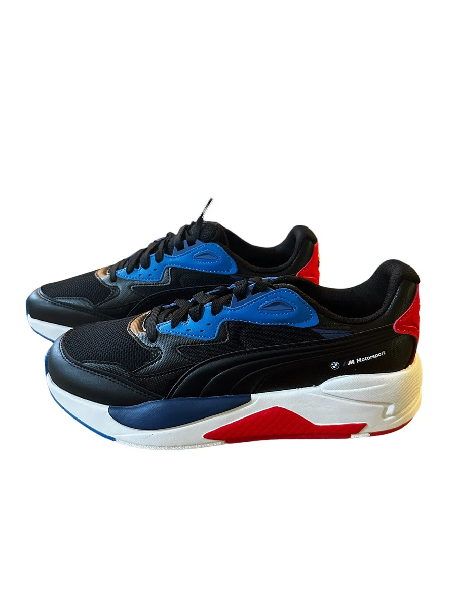 Puma BMW MMS X Ray Speed Mens Athletic Sneakers Red Black Blue