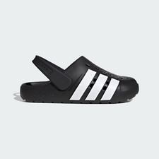 Image of adidas Adilette Clog 2.0 in Black and White