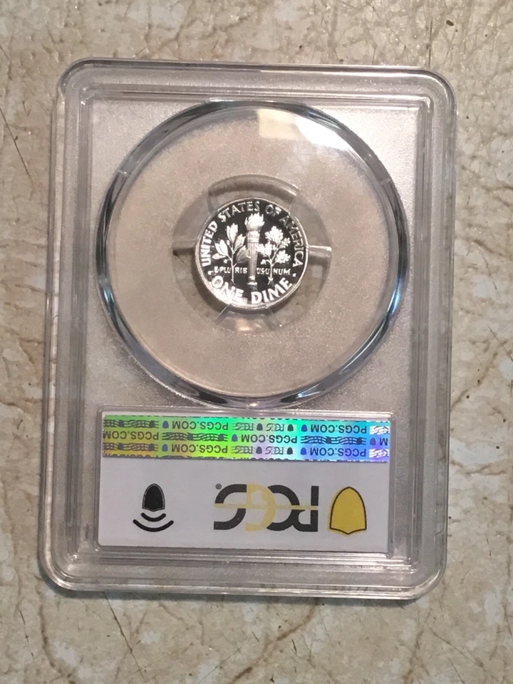 1999S 10C SILVER Roosevelt Dime Proof PCGS PR69DCAM - Image 2 of 2
