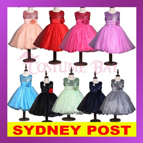 Flower Girl Long Princess Dress Vintage Lace Maxi Gown Kids Formal Wedding Bridesmaid Pageant Tulle Dresses Little Big Girls Elegant Bowknot Dance First Communion Birthday Prom Dresses White 13-14Y In - Foto 7