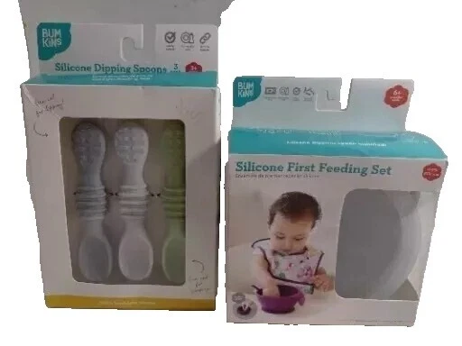 Juegos para Alimentar al Bebé blanco de cuchara