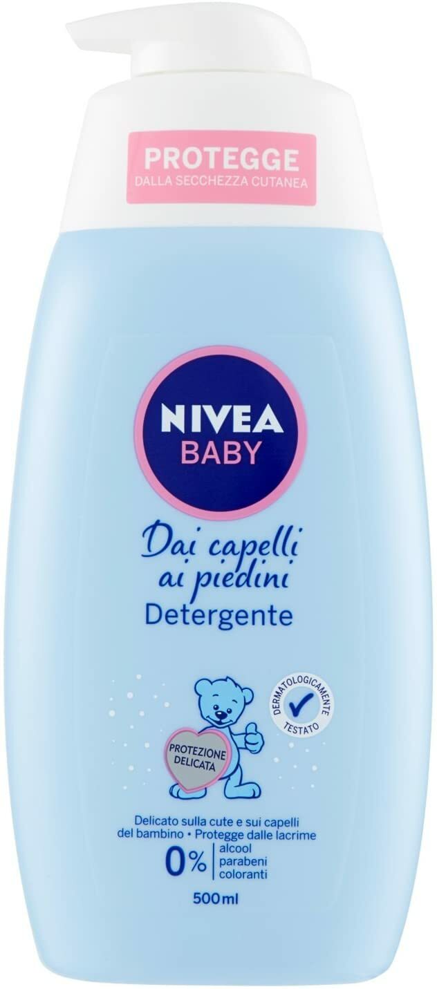 Nivea Baby Bagno Corpo & Capelli Ml.500 - [pacco da 4]
