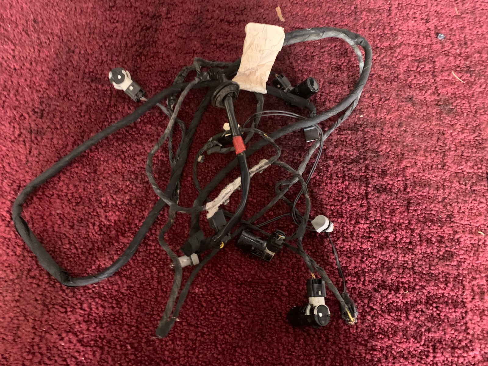 MASERATI QUATTROPORTE M139 OEM REAR BUMPER PARCKING PDC SENSOR PLUGE WIRE HARNES