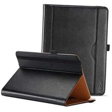  Universal Tablet Case for 7“- 8” inch Tablet, Premium PU Leather Stand Folio 