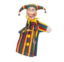 Bambola NARR Joker bambola di burattino figura di burattino legno teatro per bambini bambola teatro