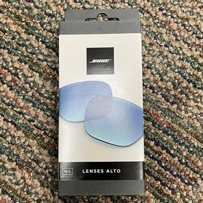 NEW Genuine Original BOSE Swappable Lenses ALTO Style Size M/L - Blue Gradient