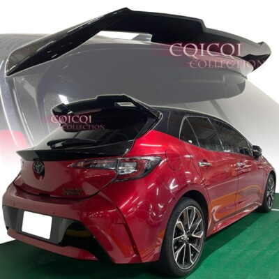 Painted in #218 window spoiler for Toyota 19~25 Auris Corolla hatchback SE XSE  