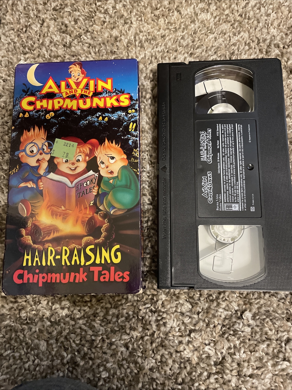 Alvin+and+the+Chipmunks+-+Hair-Raising+Chipmunk+Tales+%28VHS%2C+1996%29