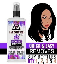 Tape Keratin Bond Remover Glue Hair Extensions Pre Bonded Remy Fast & Easy 50ml