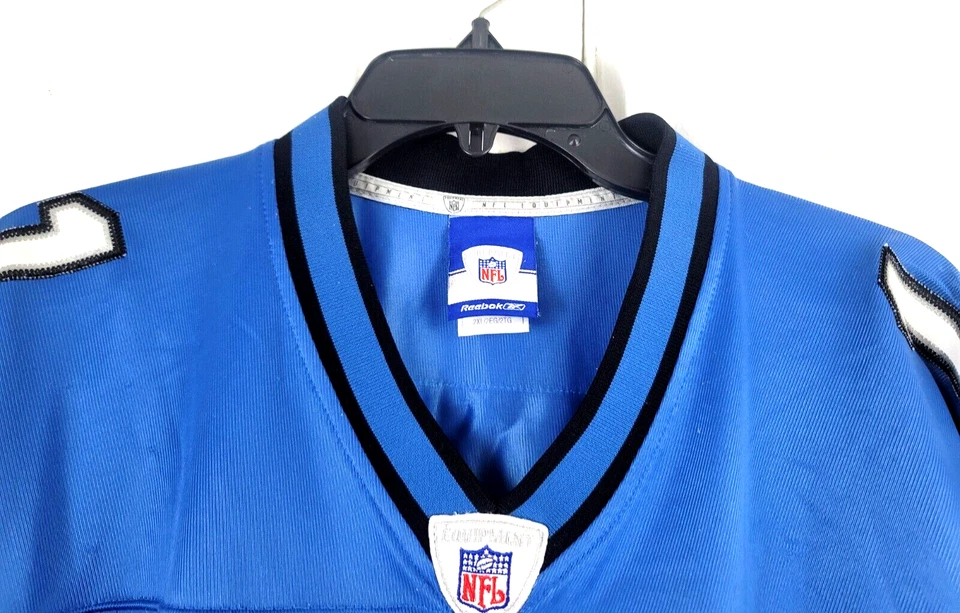 Camiseta deportiva Roy William Detroit Lions #11 NFL azul Reebok cosida 2xl nueva sin etiquetas Foto 4 de 4