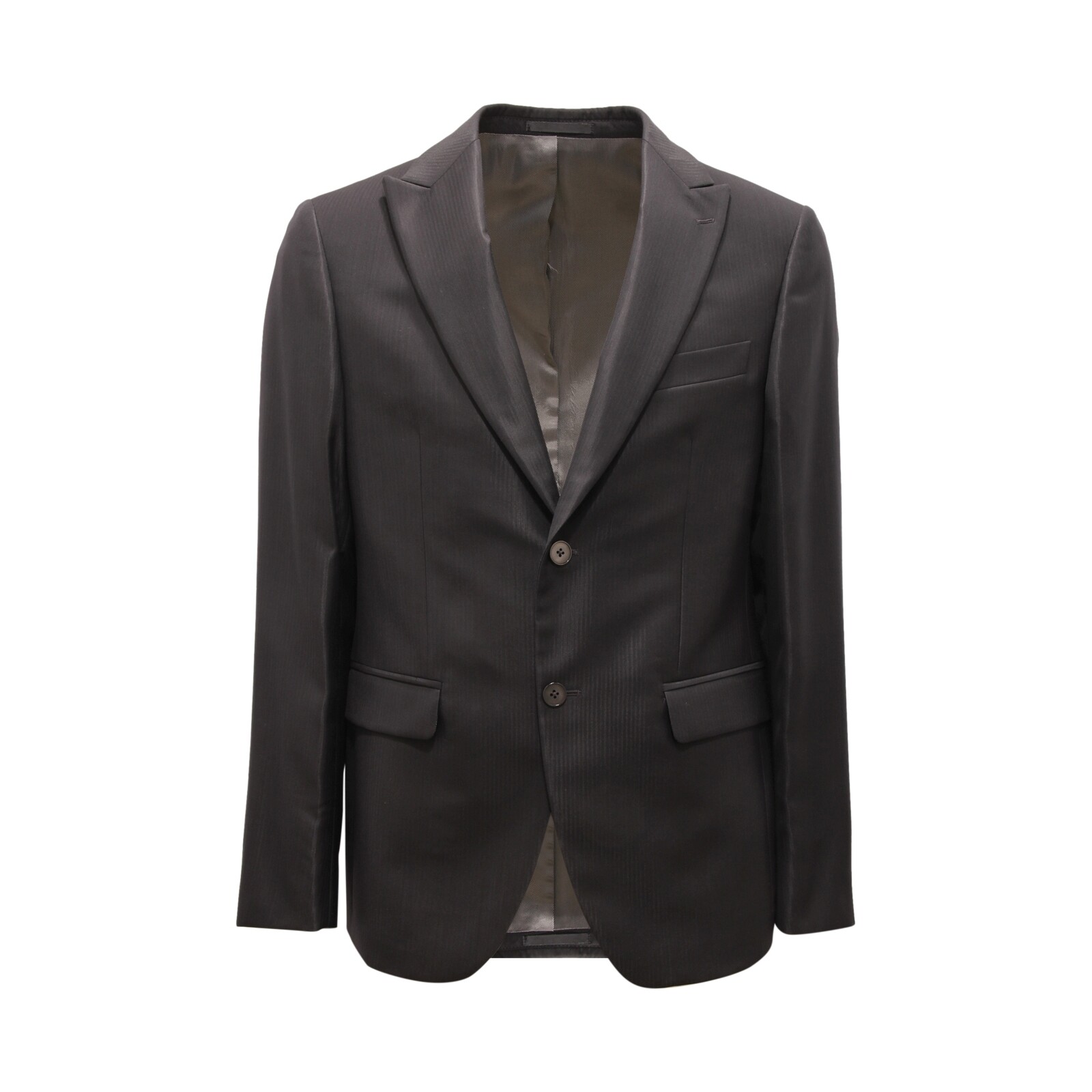 0861AZ ABITO UOMO BORDONI MAN SUIT DROP 7R BLACK