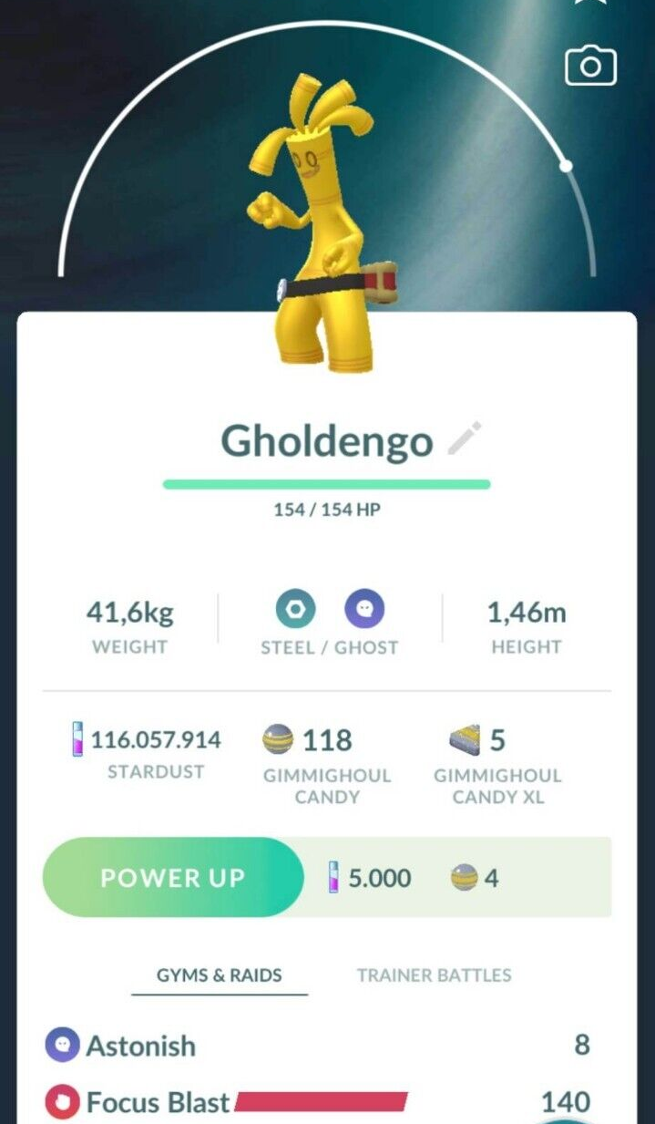 Ho-oh LeveI 50 XL 3 moveset Master League PVP - Trade 20k Stadust