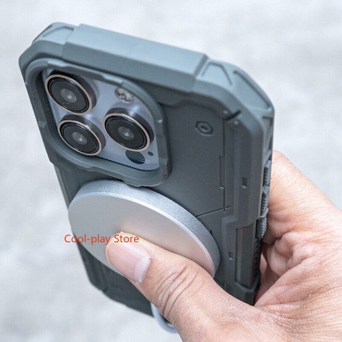 Tactical Anti-drop Graphene Heat Dissipation Phone Case for IPhone 15 Pro/MAX - Zdjęcie 5 z 22