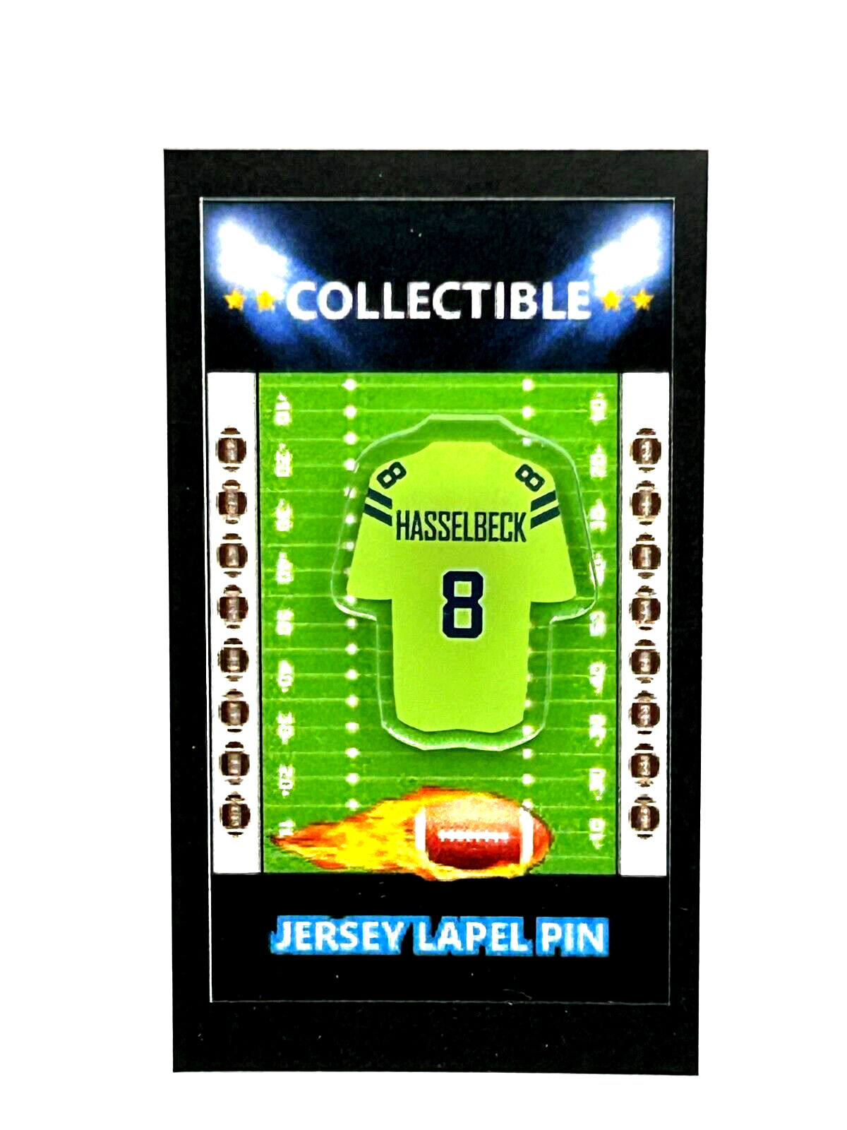 Seattle Seahawks Matt Hasselbeck jersey lapel pin-Classic Collectable