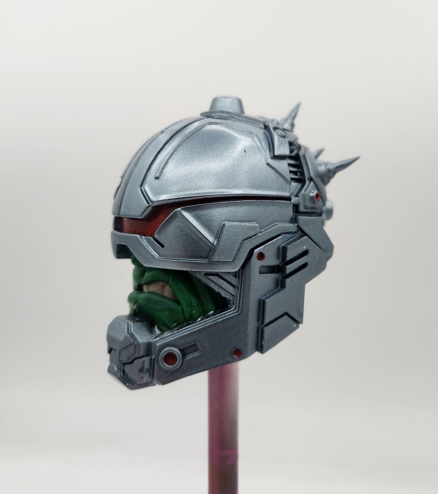 Marvel Legends Custom Starship Hulk Head 1/12 Scale Painted | eBay