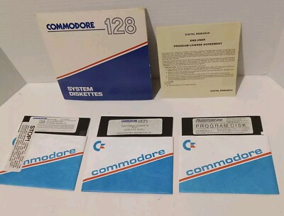 Commodore 128 System Diskettes