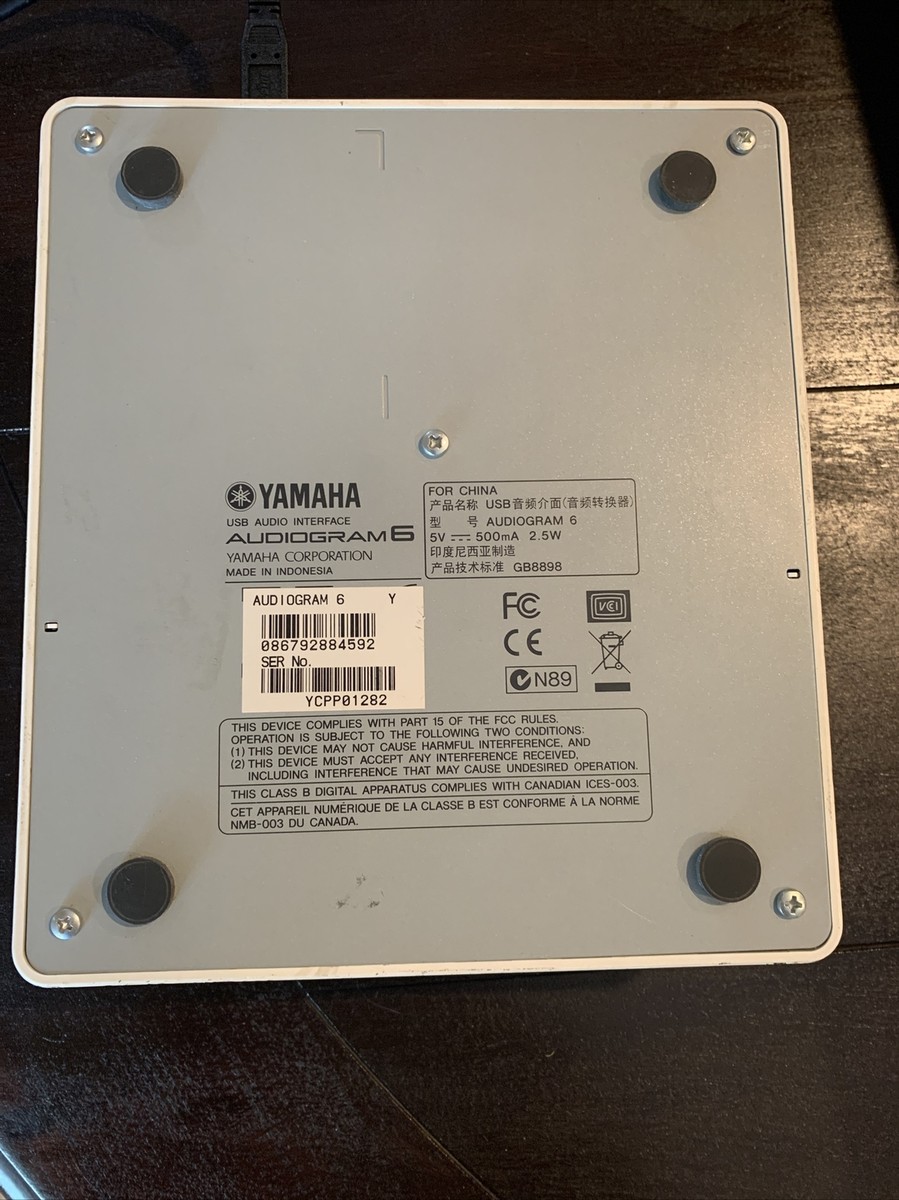 YAMAHA オーディオインターフェイス AUDIOGRAM6 ヤマハ | AUDIOGRAM6 - AUDIOインターフェース／MIDIインターフェース