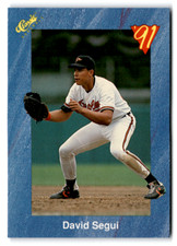 1991 Classic I #T15 David Segui NM Near Mint Orioles ID:77241