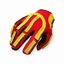 Vintage Style "Old School" Motocross Gloves Red Reign VMX MX Enduro trials