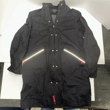 Nike Women's Mid Thigh Jacket black full zip Medium