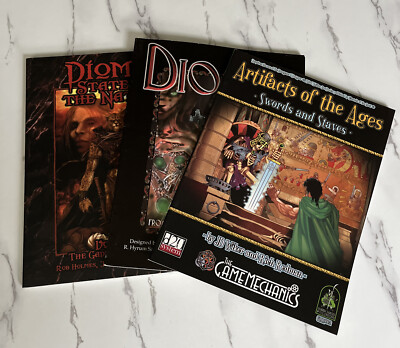 LOT of 3 D20 System Dungeons and Dragons Soft Cover Books