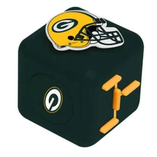 Green Bay Packers Fidget Cube NFL New Spinners and Cubes - IN STOCK Football