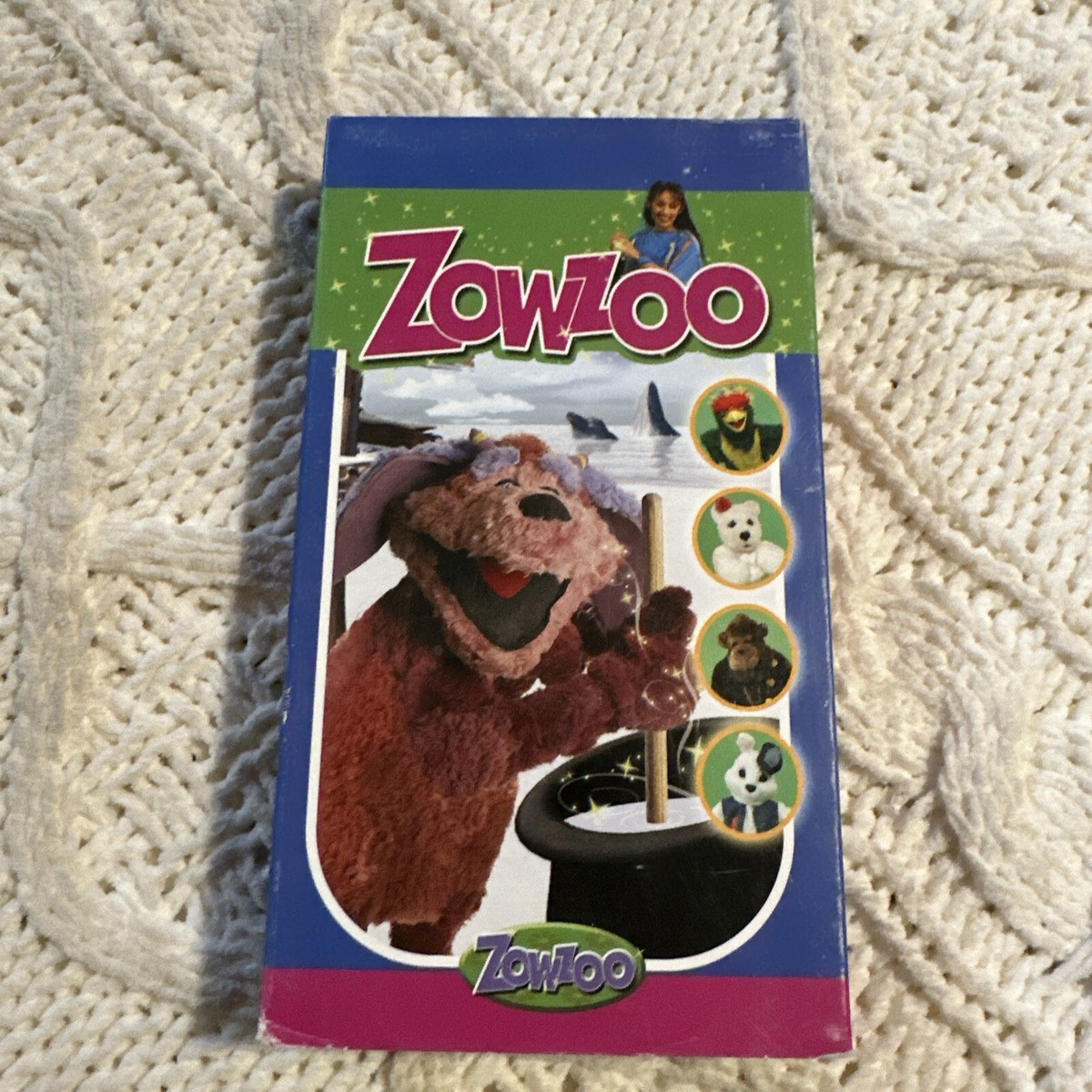 Zowzoo VHS Tape Rare Made in 2005 Late Issue VHS Texas- Tested