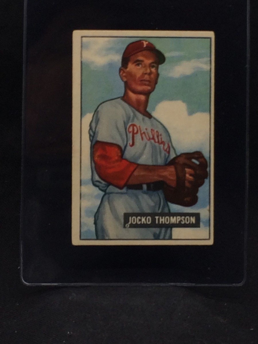 1951 Bowman Raw (estimated EX) #294 Jocko Thompson | eBay