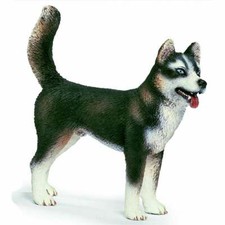NEW Schleich 16371 Husky Male farm life figurine RETIRED wildlife Figurine dog