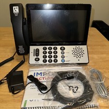 CapTel 2400ISP Ultratec Captioned Hearing Impaired Touch Screen Telephone