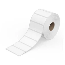  Direct Thermal 2x1 Barcode Labels - Roll of 1,000 Thermal Labels White