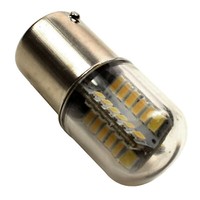 Hqrp Weiß Ba15S 1156 1141 1056 48-SMD LED Auto Drehen Heck Signal Lampe Birnen