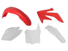KIT PLASTICHE Rtech HONDA CRF 250 2006 2007 2008 2009 Rosso Bianco