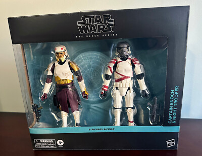   Star Wars  Ahsoka  The Black Series 6''  2-Pack CAPTAIN ENOCH & NIGHT TROOPER