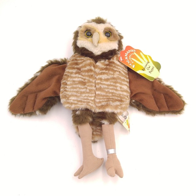 Folkmanis Burrowing Owl Hand Puppet Plush with Tags eBay